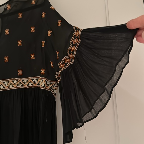 Zara size S pretty black short tunic - Picture 4 of 6